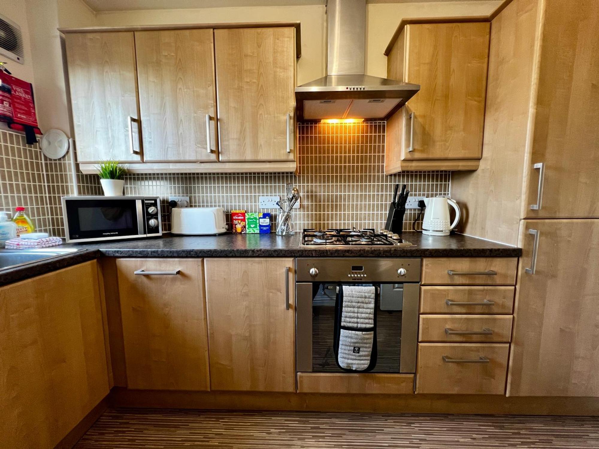 Апартаменти Stylish Modern Flat With Juliet Balcony & Parking Глазго Екстер'єр фото