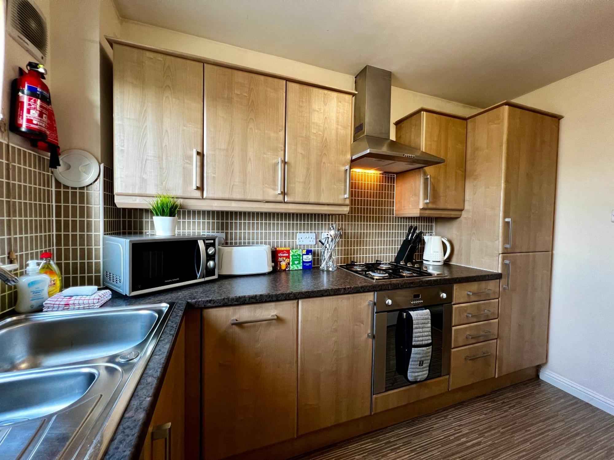 Апартаменти Stylish Modern Flat With Juliet Balcony & Parking Глазго Екстер'єр фото
